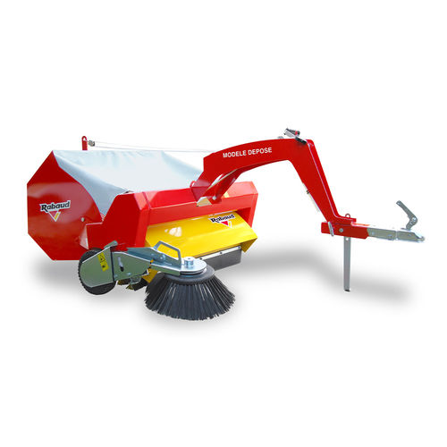 Kehrmaschine für Traktor - 1000A - RABAUD - ohne Motor / für Außenbereich