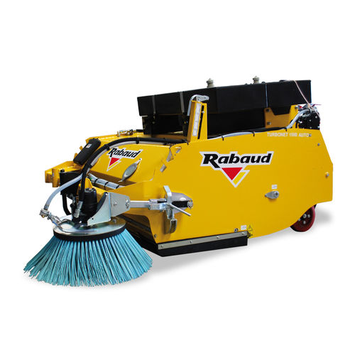 Kehrmaschine für Gabelstapler - TURBONET 1500 AUTONOME - RABAUD - autonom / mit Hydraulikmotor / kompakt