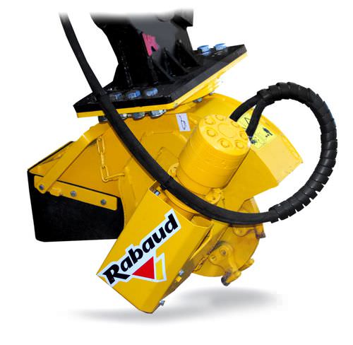Baumstumpffräse für Bagger - XYLOCROK PE series - RABAUD