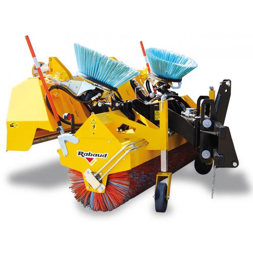 Kehrmaschine für Traktor - MULTINET series - RABAUD - mit Hydraulikmotor / kompakt