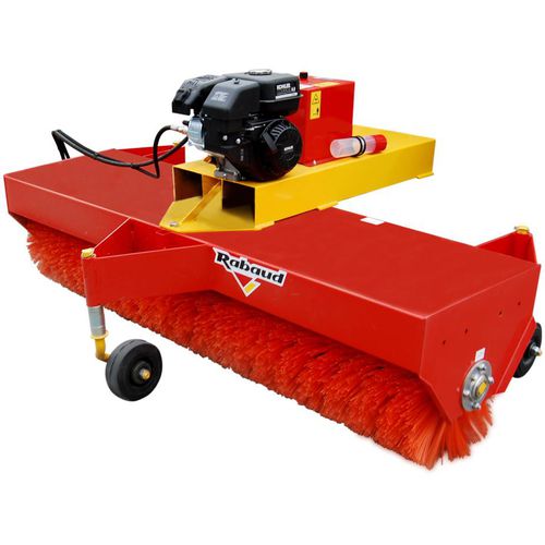 Kehrmaschine für Gabelstapler - SUPERNET INDUS - RABAUD - hydraulisch / für Außenbereich