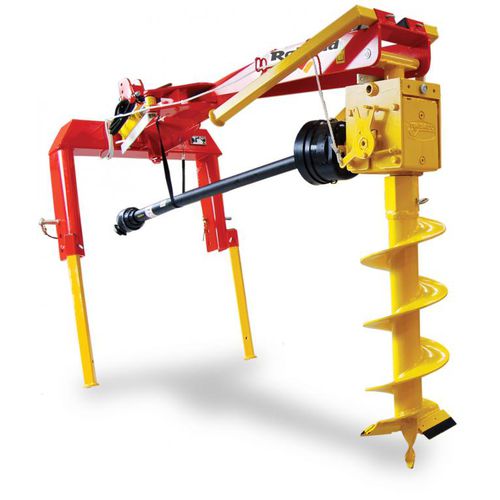 Hydraulischer Stangenbohrer - AXIALE II - RABAUD - schrägverzahnt