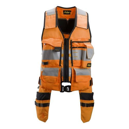 Arbeitsweste - 4230 - Snickers Workwear AB - Warnschutz / Polyester / orange