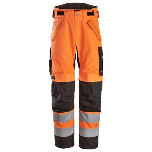 Arbeitshose - 6630 - Snickers Workwear AB - wasserdicht / Warnschutz / Typ 2