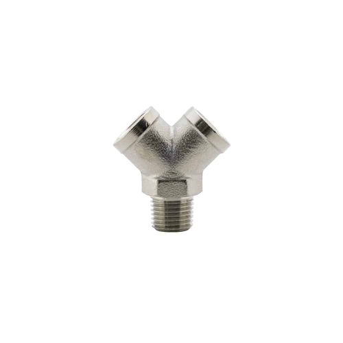 Anschluss für Gas - C series - OXYTURBO SPA - Gewinde / gerade / Y-förmig