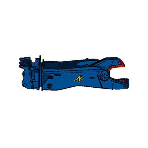Hydraulischer Abbruchschere - AS0 series - ARDEN Equipment - für Bagger / kontrolliert