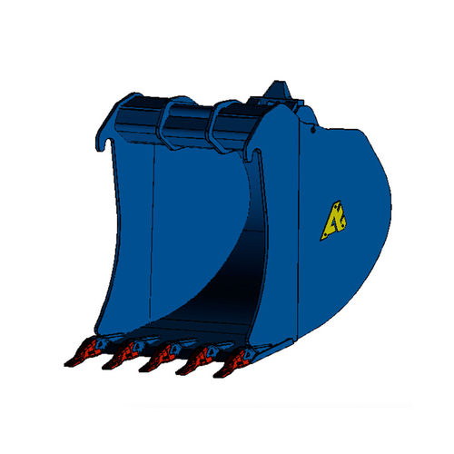 Standardschaufel mit Zähnen - RETRO - ARDEN Equipment - für Hydraulikbagger / mit 5 Zähnen / geschweißt