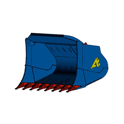 Standardschaufel mit Zähnen - RC - ARDEN Equipment - für Lademaschinen
