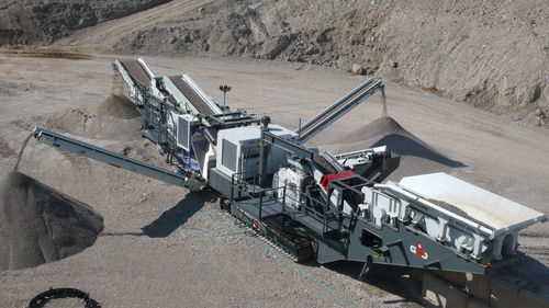 Schlagbrecher - GIPOKOMBI RC MAG 2400 series - GIPO AG - mobil / auf Raupen / dieselbetrieben