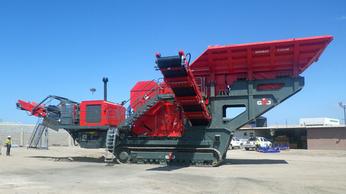 Backenbrecher - GIPOBAC B 1410 FDR - GIPO AG - mobil / auf Raupen / dieselbetrieben