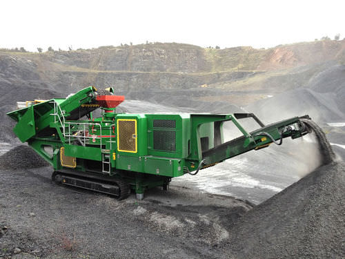 Brecher mit Vertikalachse - V80 - McCloskey International Limited - mobil / dieselbetrieben / für Sand
