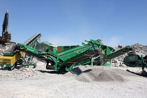 Siebanlage für Steinbrüche - R230 - McCloskey International Limited - mobil / für schwere Lasten