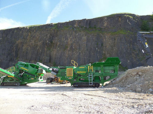 Backenbrecher - J45 - McCloskey International Limited - mobil / dieselbetrieben / auf Raupen