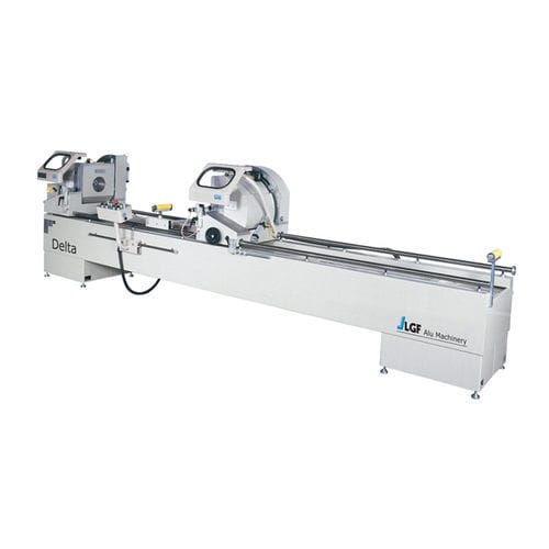 Doppelgehrungssäge - DELTA MX - LGF MACCHINE SRL - Trenn / für Aluminium / halbautomatisch