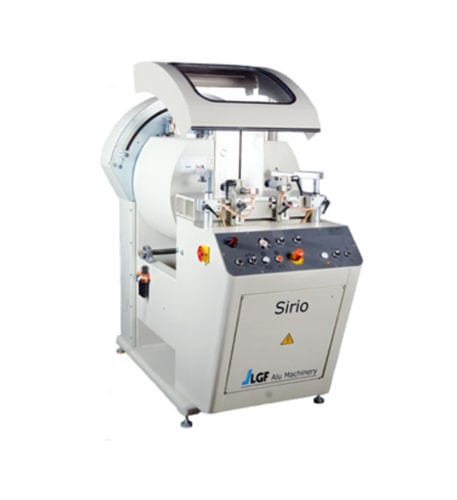 Einkopfsäge - SIRIO - LGF MACCHINE SRL - Kreis / für Aluminium / halbautomatisch