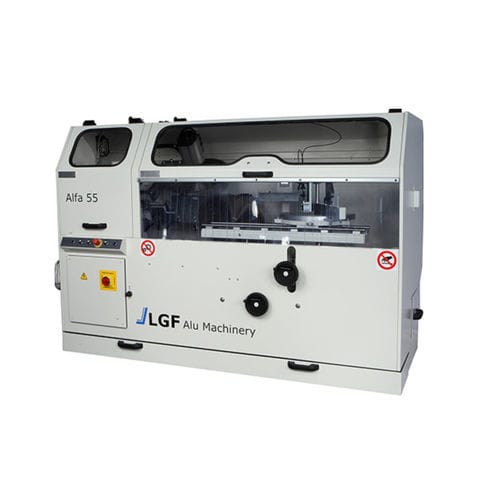 Ausklinkmaschine mit fixem 90°-Winkel - ALFA 55 - LGF MACCHINE SRL - pneumatisch