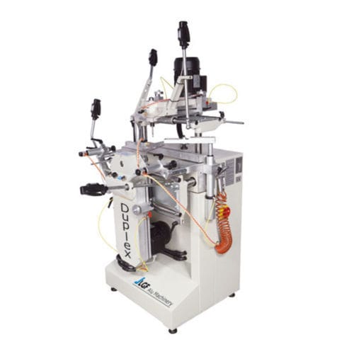 Kopierfräse / zwei Spannfutter - DUPLEX - LGF MACCHINE SRL - 3-Achsen / vertikal