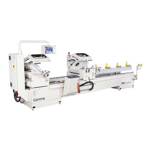 Doppelgehrungssäge für Kunststoff - GAMMA SWING DIGIT - LGF MACCHINE SRL - für Metall / für Holz / für Profile
