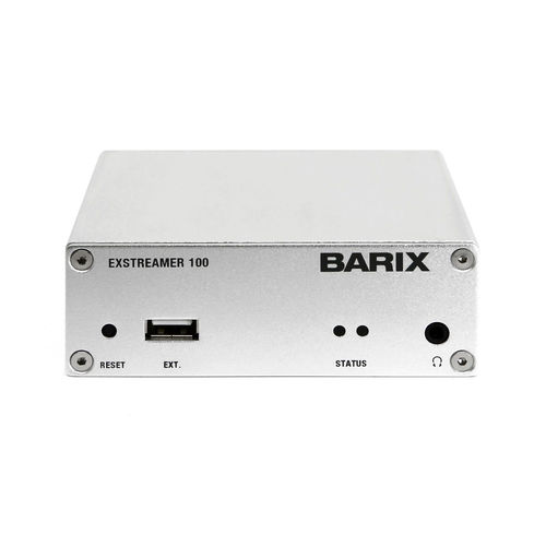 IP-Decoder - EXSTREAMER 100 series - Barix - Codec / Audio