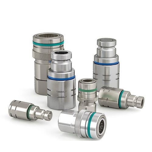 Pneumatischer Anschluss - 102670200 - CEJN - Schnell / geriffelt / vernickeltes Messing