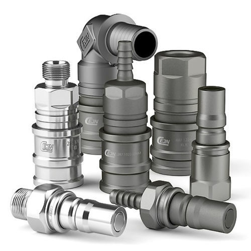 Schnellkupplung - 102871022 - CEJN - 90°-Winkel / Kreuz / Aluminium