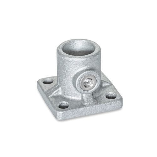 Runder Rohrverbinder - BKG series - Inocon GmbH - Kreuz / Aluminium / regelbar