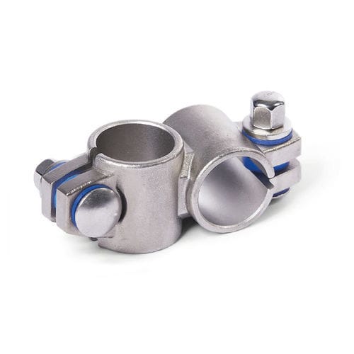 Kreuzrohrverbinder - KE series - Inocon GmbH - Edelstahl / regelbar