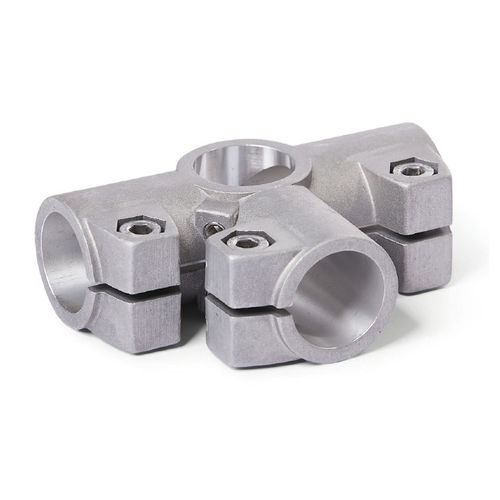 Runder Rohrverbinder - WS series - Inocon GmbH - T / für Eckeinbau / Aluminiumguss
