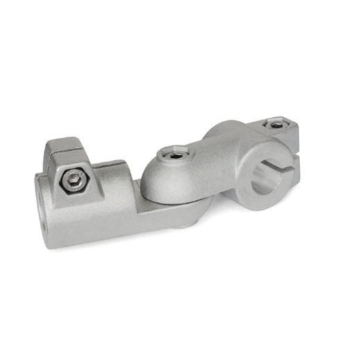 Runder Rohrverbinder - GSQ series - Inocon GmbH - mit Gelenk / Aluminiumguss / regelbar