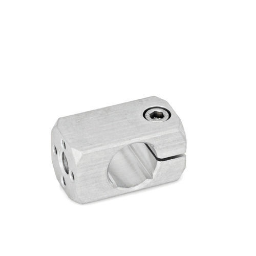 Runder Rohrverbinder - CGA series - Inocon GmbH - quadratisch / Aluminium / Edelstahl