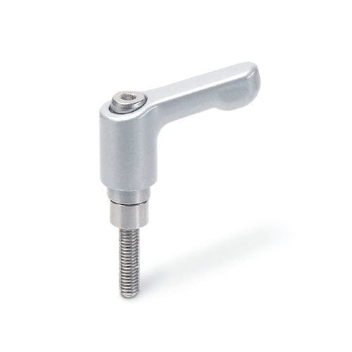 Stahlklemmhebel - HK - Inocon GmbH - verstellbar / Gewinde