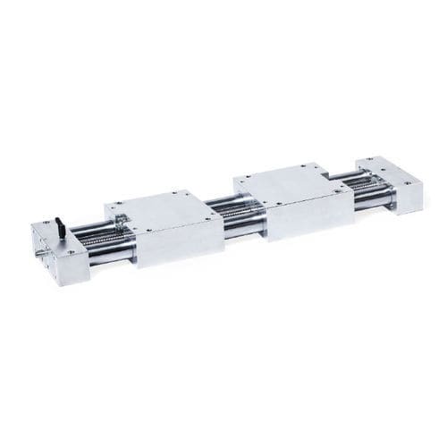 Kugelgewindespindel-Linearachse - PD2DK series - Inocon GmbH - Doppelrohr / manuell / Aluminium