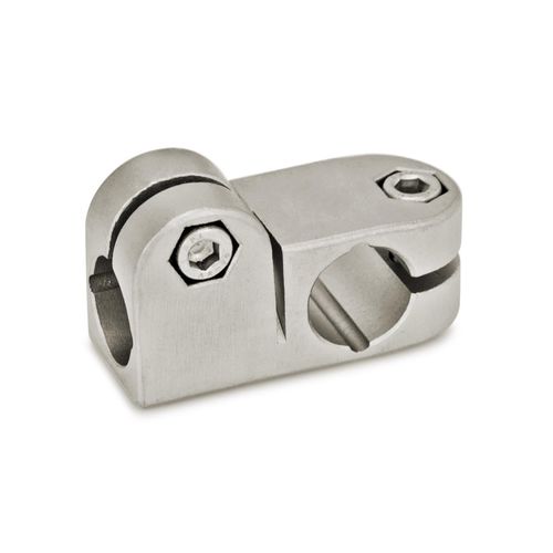 T-Rohrverbinder - TK series - Inocon GmbH - Kreuz / Edelstahl / regelbar