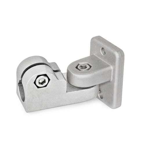 Runder Rohrverbinder - GKF series - Inocon GmbH - Aluminium / Einschraub / regelbar