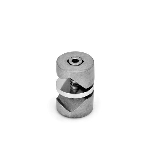 Runder Rohrverbinder - GMV - Inocon GmbH - Edelstahl / Aluminiumguss / Pendellager