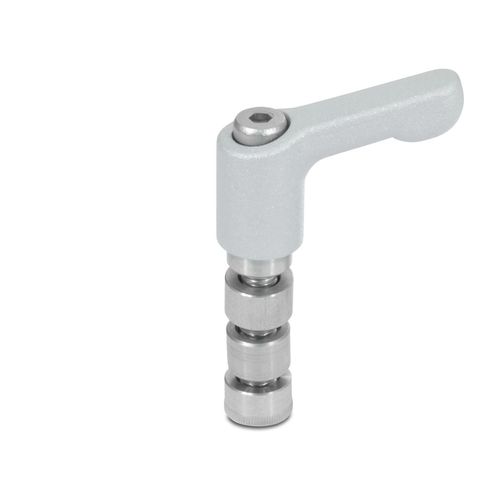 Stahlklemmhebel - HM series - Inocon GmbH - Edelstahl / verstellbar / Gewinde