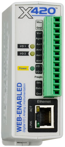 Temperatur-Datenerfassungsmodul - X-420™ series - Xytronix Research & Design, Inc. - Drehzahl / Feuchte / Einbau
