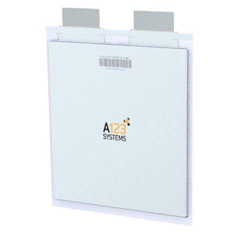 Lithium-Eisenphosphat-Batterie - User Side - a123systems - rechteckig / 3 V / Industrie