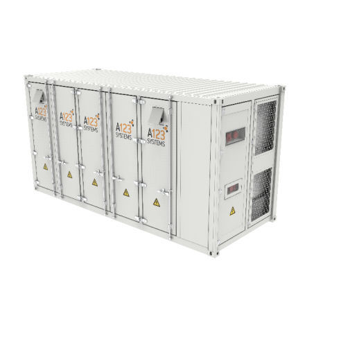 Lithium-Eisenphosphat-Energiespeichersystem - a123systems - Container / flüssigkeitsgekühlt