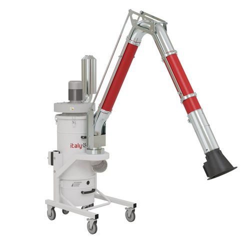 Mobile Rauchabzugsanlage - UNISMOKE 48 - ITALYVACUUM S.R.L. - Schweiß / Zyklon