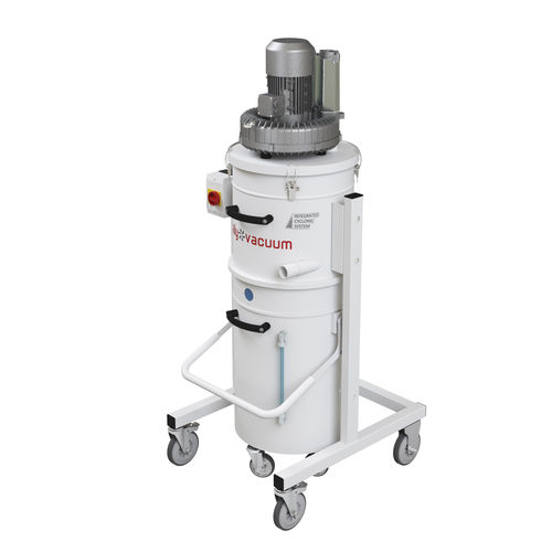 Industriesauger - Inter oil - ITALYVACUUM S.R.L. - für Öl und Späne / elektrisch / auf Reifen