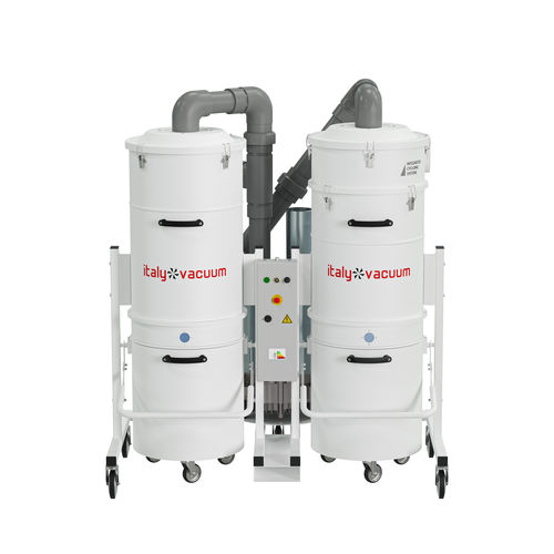 Industriesauger - TWIN - ITALYVACUUM S.R.L. - Staub / für Späne / elektrisch