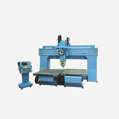 CNC-Bearbeitungszentrum / 5-Achs - F  - Multiax International CNC srl - mit schwenkbarer Spindel / für Kupfer / für Messing