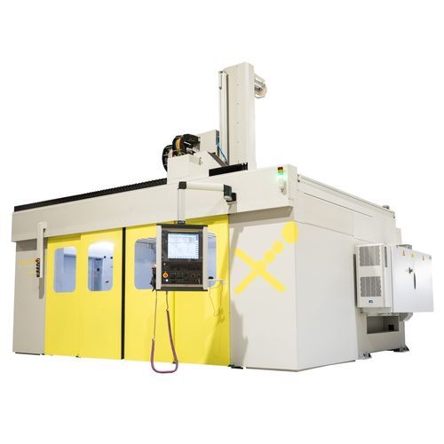 CNC-Bearbeitungszentrum / 5-Achs - T - Multiax International CNC srl - mit schwenkbarer Spindel / für Nichteisenmetalle / für Verbundstoffe