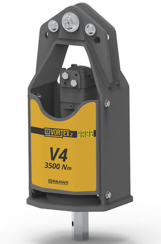 Stangenbohrer für Bagger - VORTEX - Malaguti srl - schrägverzahnt / vertikal