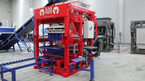 Block Maschine / Beton - AGB-A410 - AGB BLOCK MACHINE - automatisch