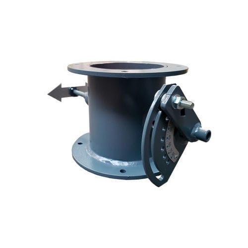 Absperrklappe - Scheuch COMPONENTS GmbH - manuell / pneumatisch / elektrisch