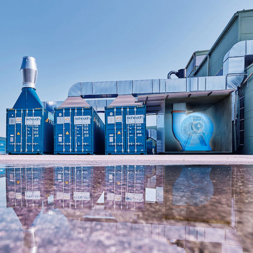Partikelfiltersystem - OEC - Scheuch COMPONENTS GmbH - zur Rohwasseraufbereitung / Rauch