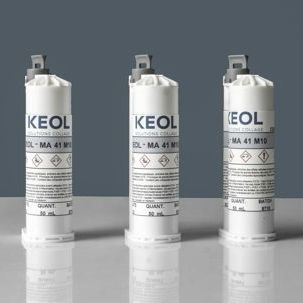 Methacrylat-Klebstoff - KEOL-MA 8511 - KEOL - für Metall / für Kunststoff / Zweikomponenten