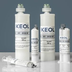 Hybrider Klebstoff - KEOL-0124-SR - KEOL - für Metall / für Glas / Einkomponenten